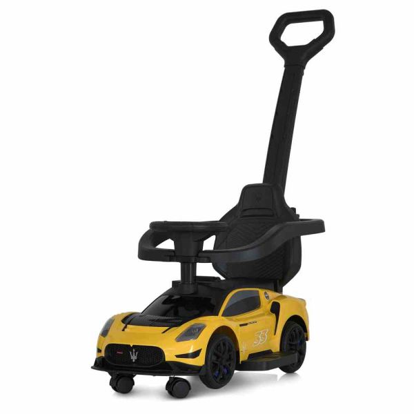 Дитяча Каталка-толокар 2в1 (M 5106-6) жовтий
