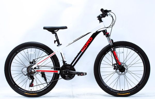 Велоcипед Спортивний Corso «Kord» 26 дюймів (KD-26619) рама алюмінієва 13’’, обладнання Shimano 21 швидкість, зібран на 75%