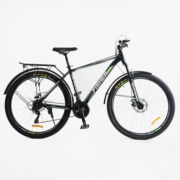 Велосипед Спортивний Corso «Fisher» 29 дюймів  (FS-31182) рама сталева 19"