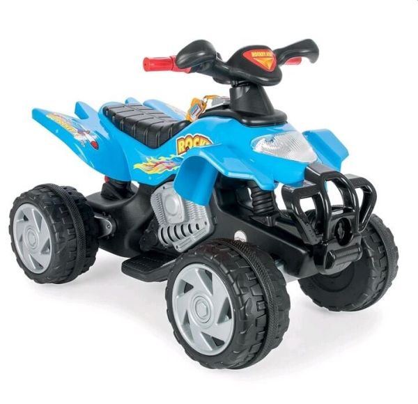 Дитячий електро-квадроцикл 05-229 (1) СИНІЙ, акумулятор 6V "Pilsan"