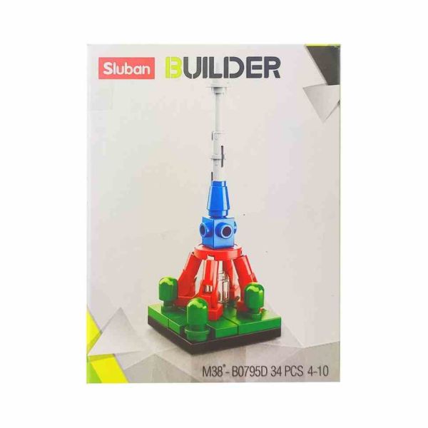 Дитячий конструктор Транспорт SLUBAN M38-B0795, транспорт, фігурка  M38-B0795D
