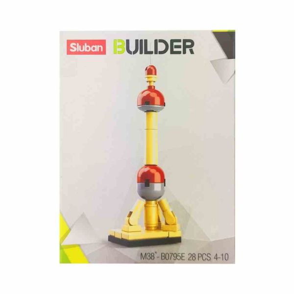 Дитячий конструктор Транспорт SLUBAN M38-B0795, транспорт, фігурка  M38-B0795E