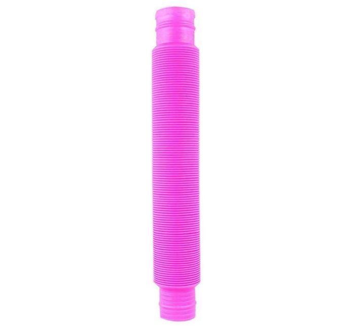 Іграшка трубка антистрес Neon Pop Tube Bambi AN1486  Малиновий