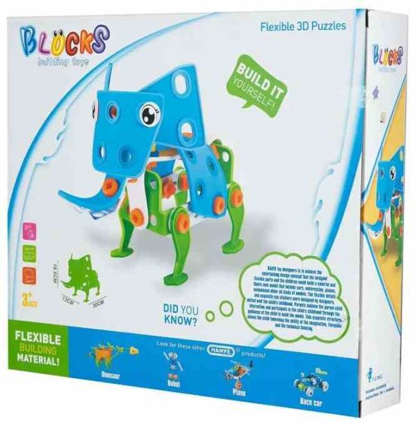 Конструктор-механік  "Слонік "HANYE J-7713, 59 елемента