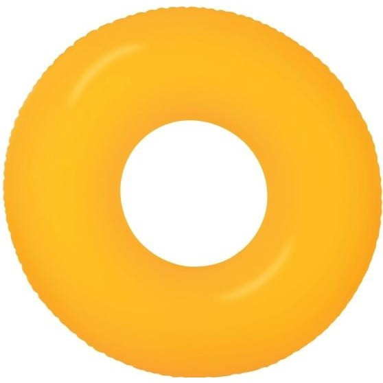 Надувний круг для купання 59262 неоновий  Жовтий