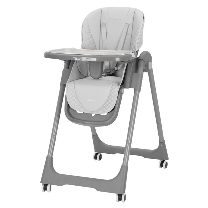 Дитячий Стілець для годування TILLY Junior (T-671 Light Grey) складний