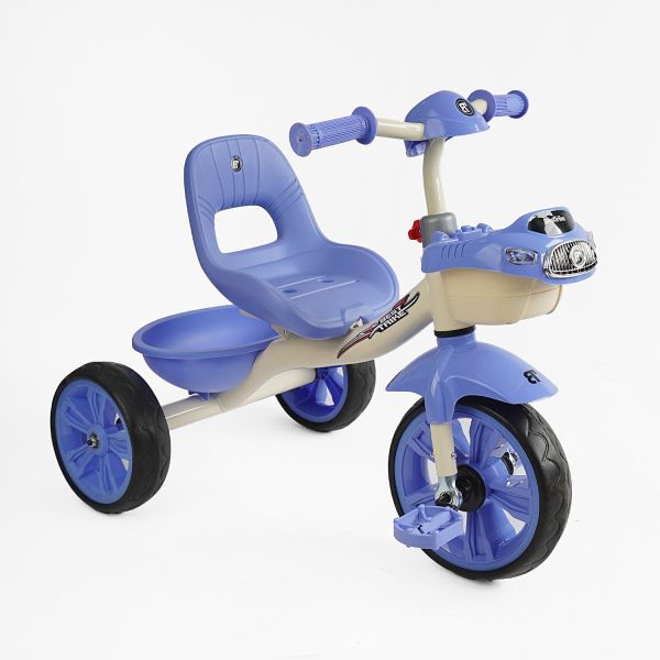 Дитячий триколісний Велосипед Best Trike (BS-60811) сталева рама, укр. озвучка