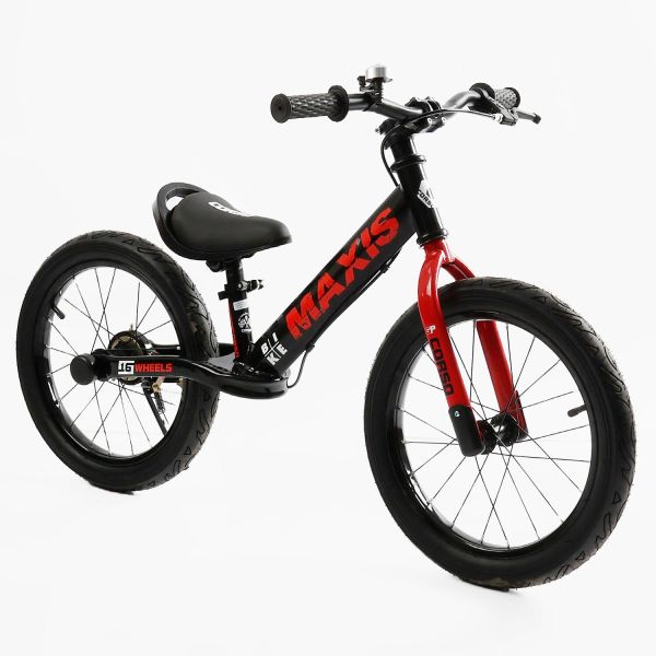 Дитячий Велобіг "CORSO MAXIS" 16 дюймів (MX-30909) сталева рама, ручне заднє гальмо, підніжка, дзвоник