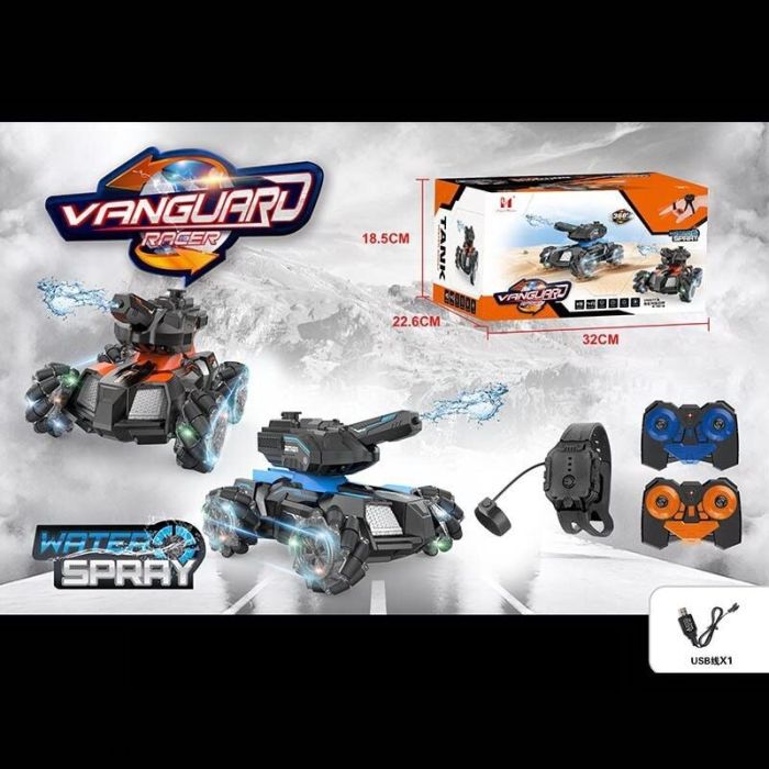 Танк на радіокеруванні - 2 види, постріли водою (LH-C 041 B)