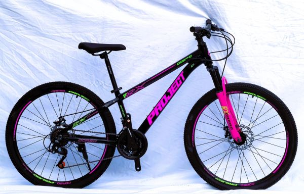 Велосипед Спортивний Corso 26 дюймів «Project» (RJ-26842) рама алюмінієва 13’’, обладнання SunRun 21 швидкість, зібран на 75%