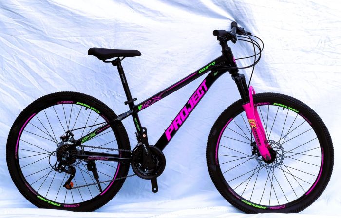 Велосипед Спортивний Corso 26 дюймів «Project» (RJ-26842) рама алюмінієва 13’’, обладнання SunRun 21 швидкість, зібран на 75%