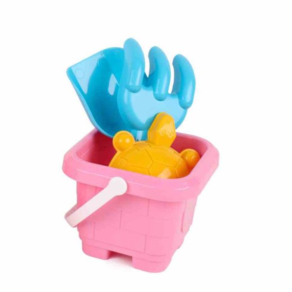 Ігровий набір для гри з піском ТехноК 7075TXK  Рожевий