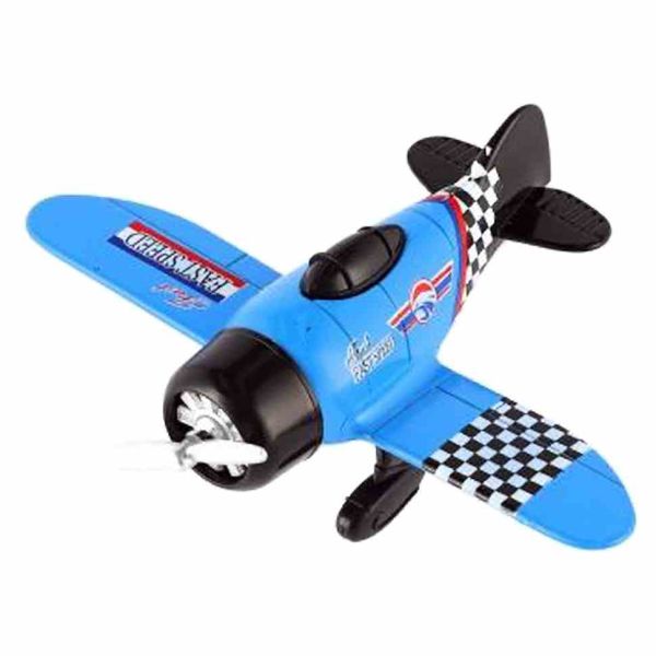 Літак металевий інерційний, XG879-102 Синій