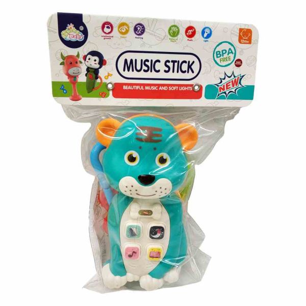 Іграшка Телефончик 8116, 7,7*6*14,4 см Бірюзовий