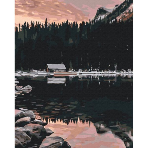 Картина за номерами "На краю світу" Brushme BS52840 40х50 см