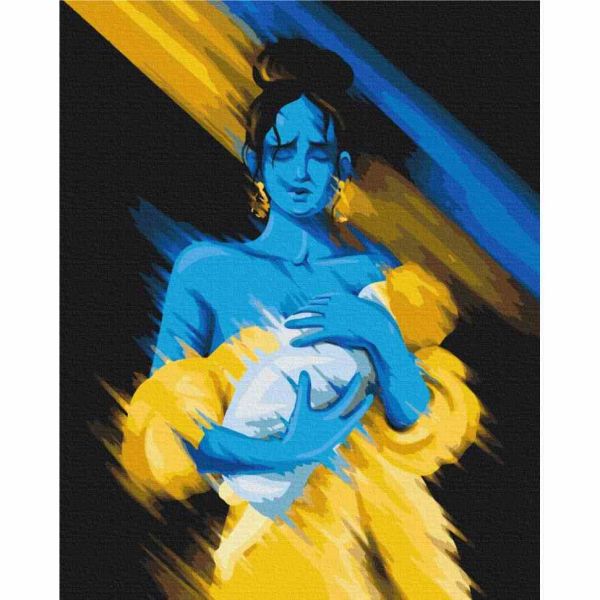 Картина за номерами "Майбутнє в руках" © Поліна Скуріхіна Brushme BS53085 40х50 см