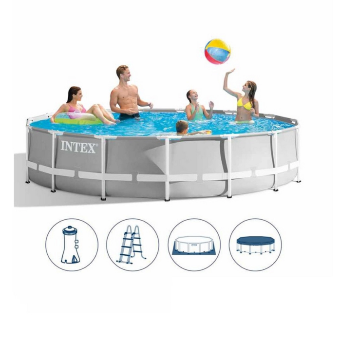 Каркасний басейн Intex 26720 (427-107см), 12706 л