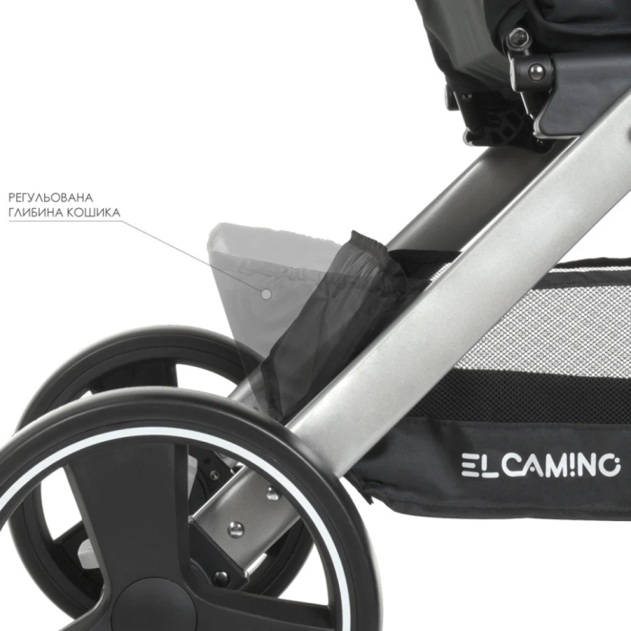 Коляска дитяча прогулянкова EL CAMINO ME 1053N Onyx