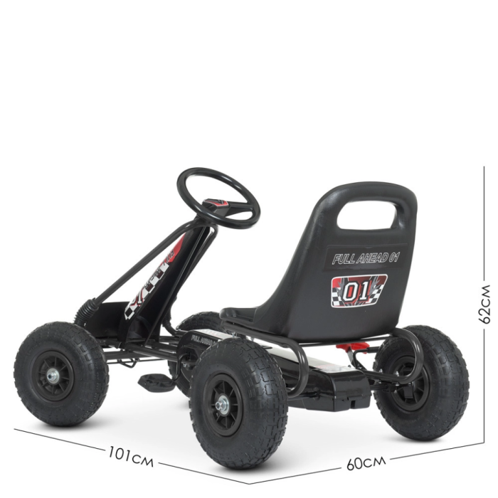 Велокарт дитячий Bambi kart M 0645(2)-2 чорний