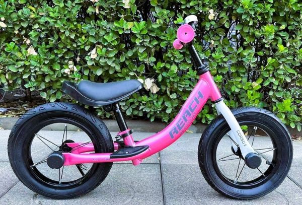 Дитячий Велобіг "CORSO Reach" 12 дюймів (RC-2055-14) підніжка, підставка для ніг, дзвінок