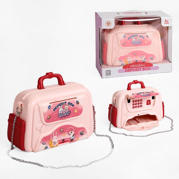 Сейф F 860 C (36) підсвічування, фрази англійською, мелодії, імітація відбитка пальця, від батарейок, ланцюжок, в коробці