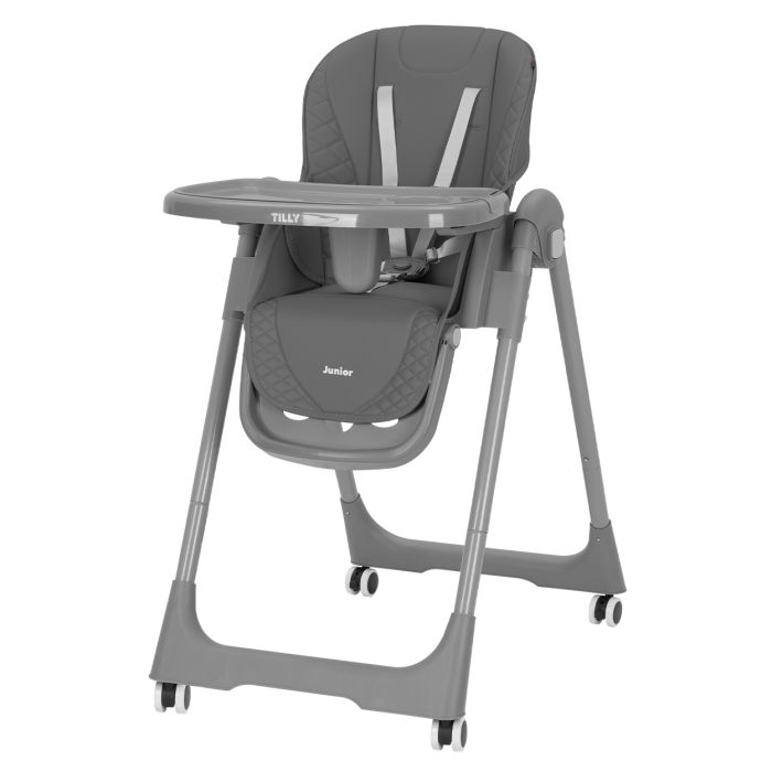 Дитячий Стілець для годування TILLY Junior (T-671 Dark Grey) складний