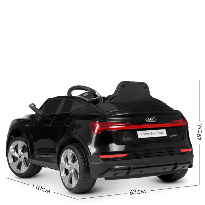 Дитячий електромобіль Bambi M 4806EBLRS-2 Audi чорний