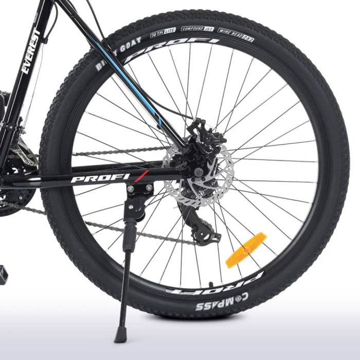 Велосипед  "EVEREST" PROF1 G275EVEREST A275.127,5 д. Алюм.рама 19 ", SHIMANO 21SP, алюм.DB, CS TZ500, чорний