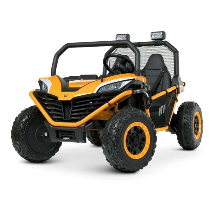 Дитячий електромобіль Джип Bambi Racer M 4969EBLR-7 (24V) Помаранчевий