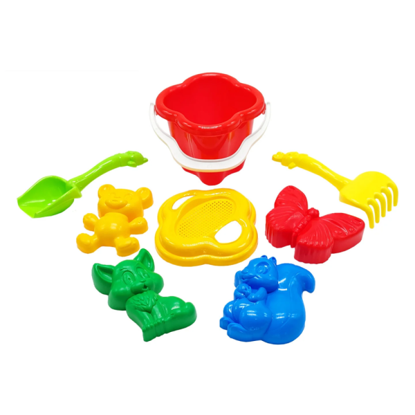 Пісочний набір "Дзвіночок" №2 Colorplast 0985 Червоний