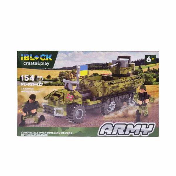 Конструктор дитячий Армія IBLOCK PL-921-427, 4 види Вид 3