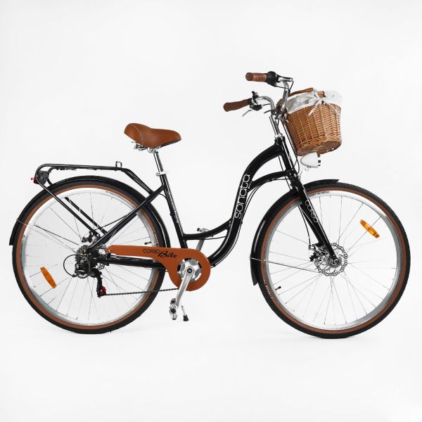 Велосипед міський Corso "Sonata" (SN-28033) + КОШИК