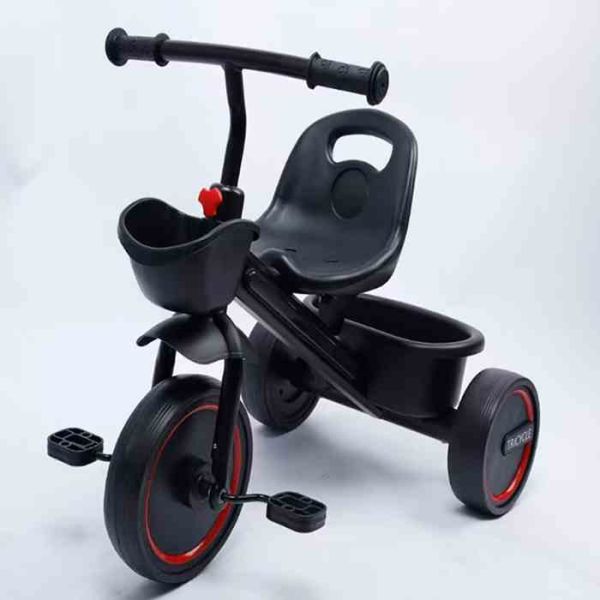Дитячий триколісний Велосипед Turbo Trike (MT 1054-1) EVA колеса, світло, кошики