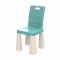 Дитячий пластиковий Стіл і 2 стільці 04680/7 бірюзовий