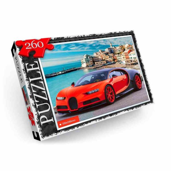 Пазли дитячі "Бугатті" C260-12-16, 260 елементів