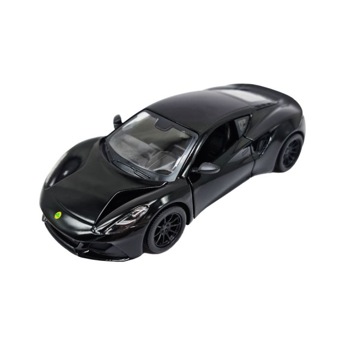 Інерційна машинка Lotus Emira Kinsmart KT5441W металева, 13 см Чорний