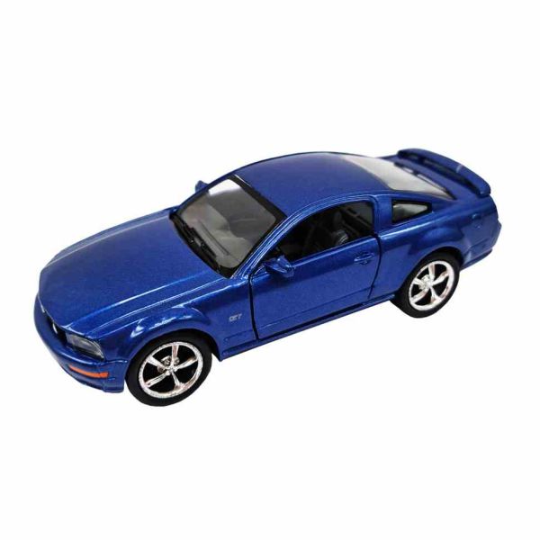 Інерційна машинка FORD MUSTANG GT 2006 Kinsmart КТ5091, 1:42 Синій