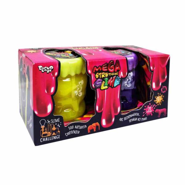 В'язка маса "Mega Stretch Slime" SLM-11-02U 2 банки Вид 1 