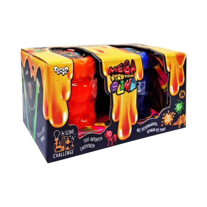 В'язка маса "Mega Stretch Slime" SLM-11-01U 2 банки Вид 1 