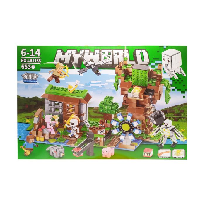 Конструктор "MINECRAFT" LB1138, 653 деталі 