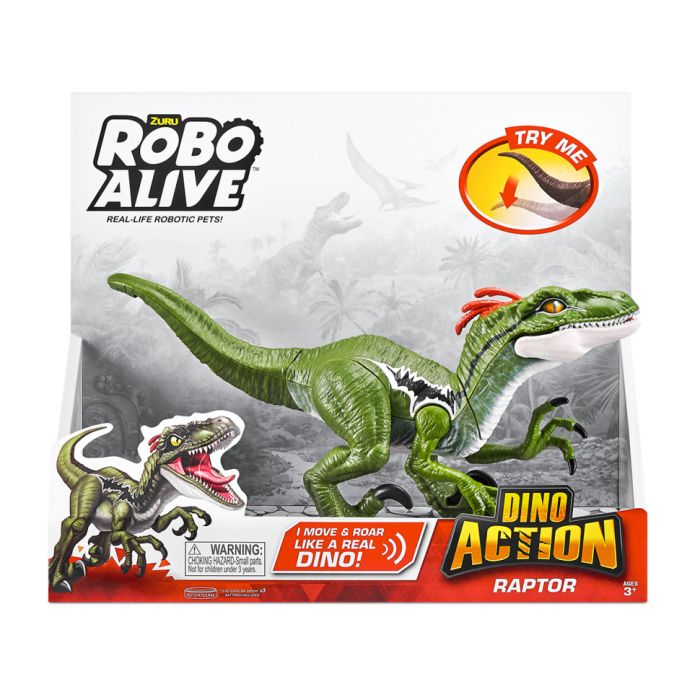 Інтерактивна іграшка Раптор Pets & Robo Alive 7172 зі звуком