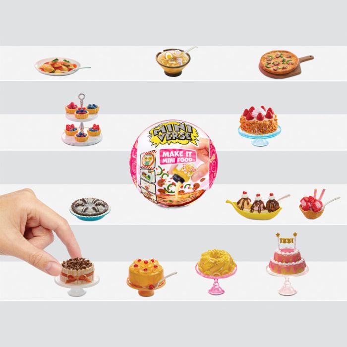 Ігровий набір для творчості Створи вечерю MGA's Miniverse 591825 серії "Mini Food"