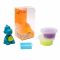 Набір для творчості "Мильна вечірка-блакитний динозавр" Strateg 32107ST 2 маси та іграшка