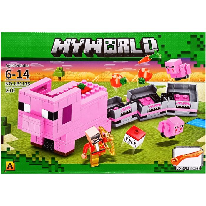 Конструктор дитячий "Minecraft" LB1135A 210 деталей