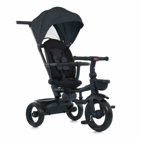 Дитячий триколісний Велосипед TURBOTRIKE (MT 1038 Black) поворотне сидіння, складаний