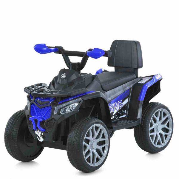 Дитяча каталка-толокар Квадроцикл Bambi Racer (M 6125EBLR-4) шкіра, музика, світло
