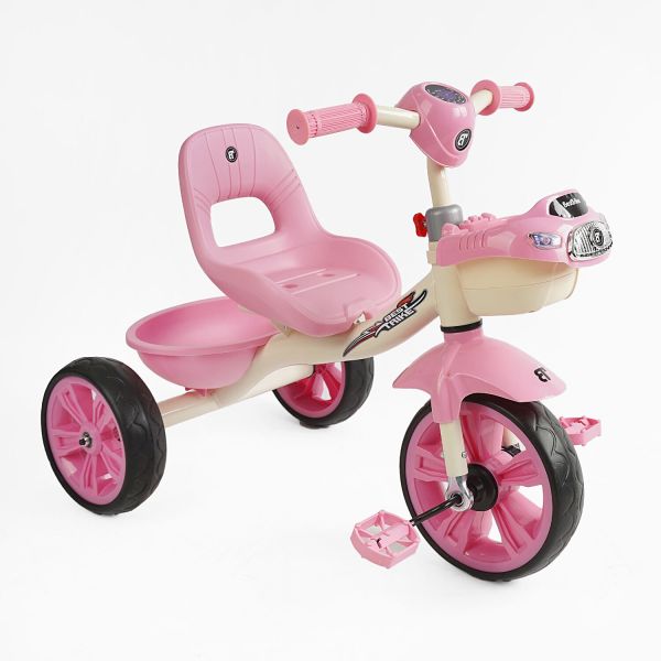 Дитячий триколісний Велосипед Best Trike (BS-60725) сталева рама, укр. озвучка