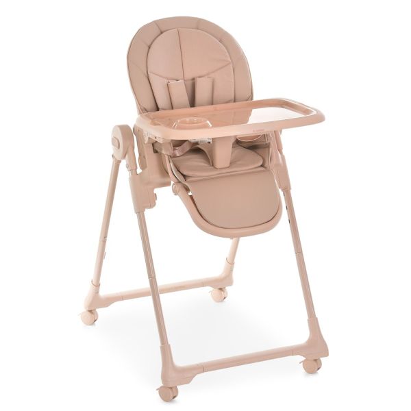 Дитячий стілець для годування EL CAMINO CRYSTAL (ME 1037 Nude Pink)