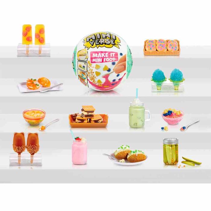 Ігровий набір для творчості "Створи кафе" MGA's Miniverse 505396 серії "Mini Food 3"