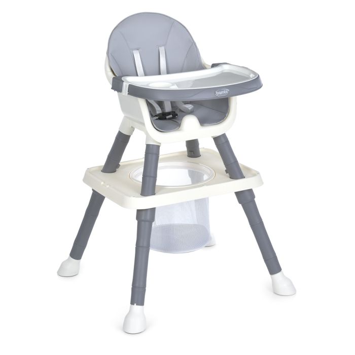 Стільчик для годування-трансформер Bambi (M 6041 Gray) сірий